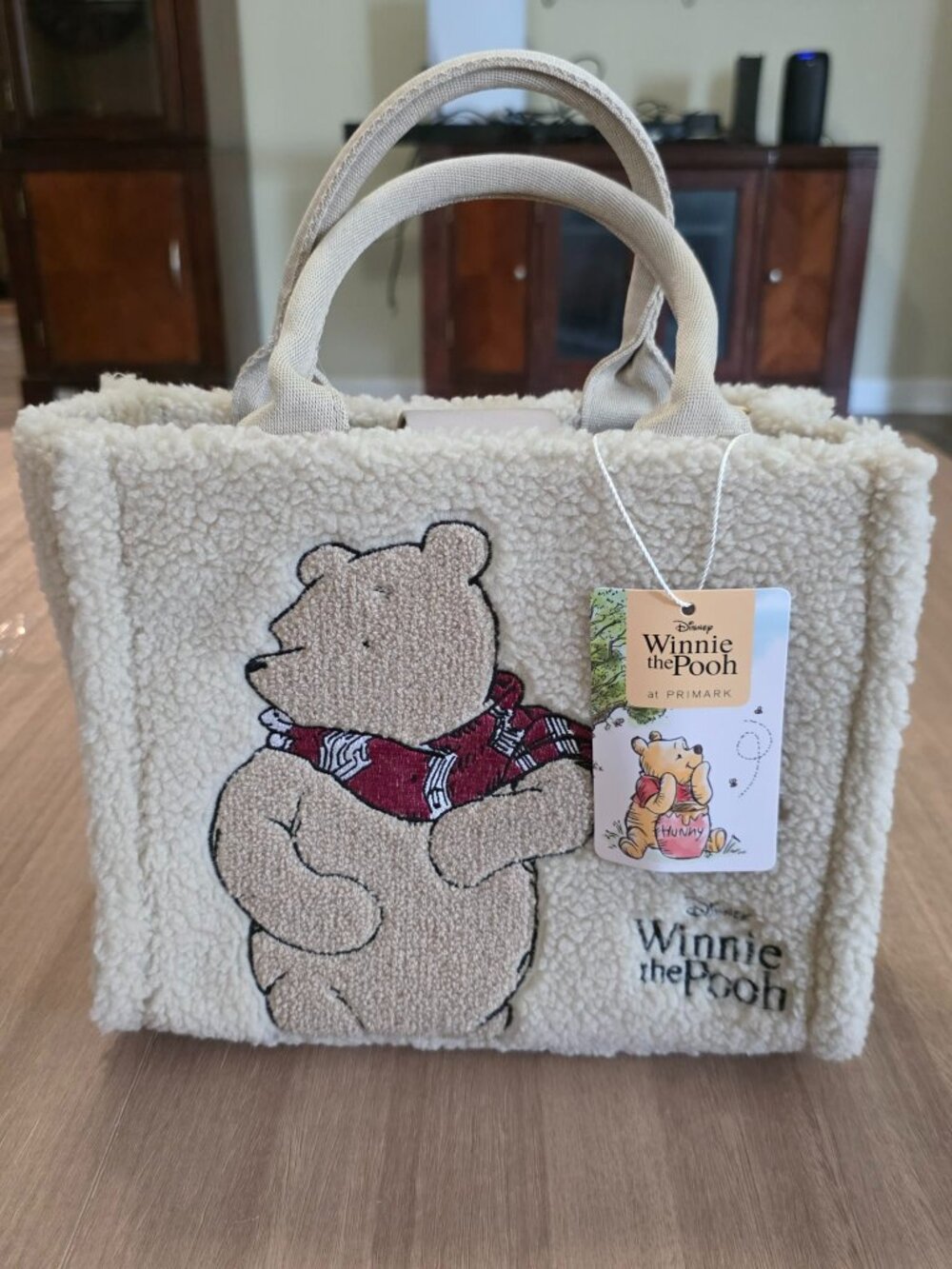 Loungefly Primark Disney Winnie the Pooh Sherpa Crossbody Bag